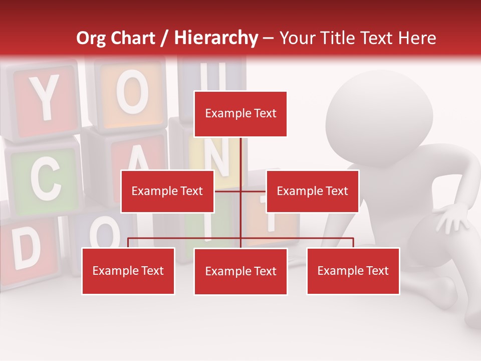 Manager Word Multicolored PowerPoint Template