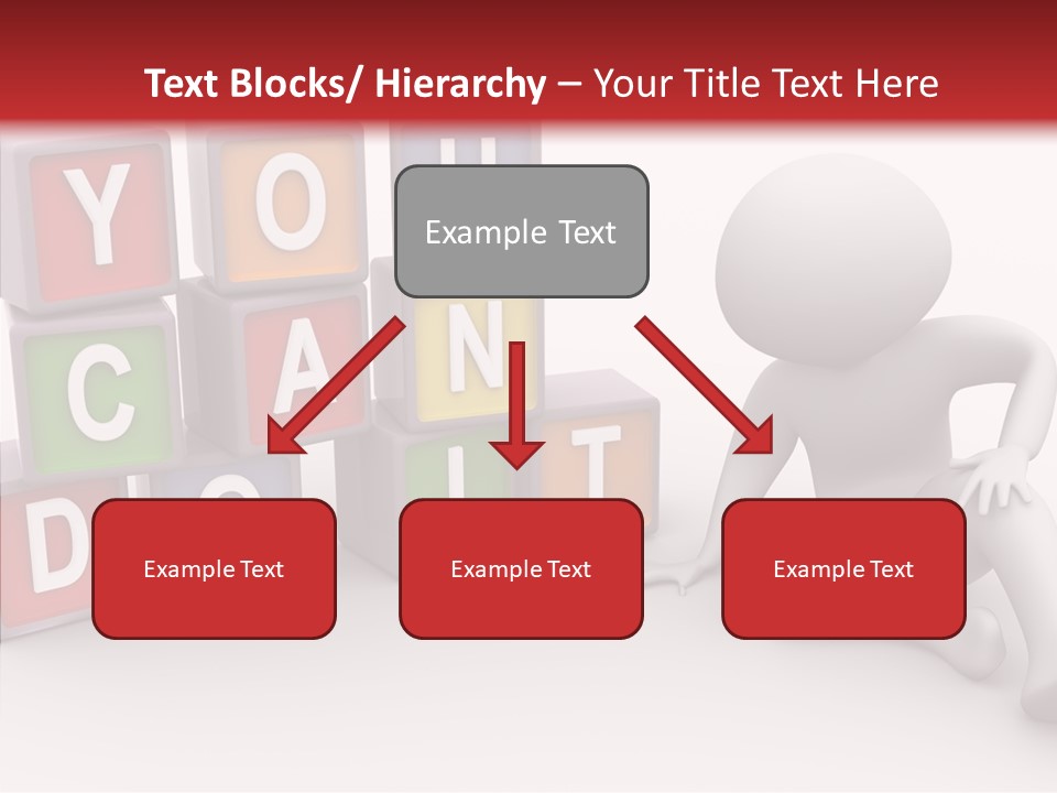 Manager Word Multicolored PowerPoint Template