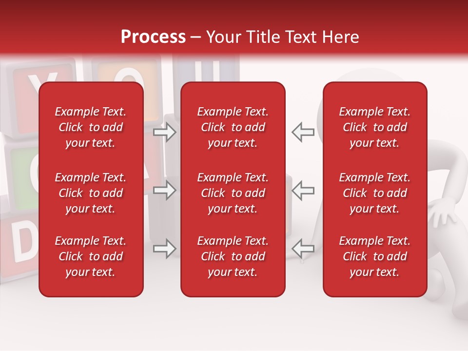 Manager Word Multicolored PowerPoint Template