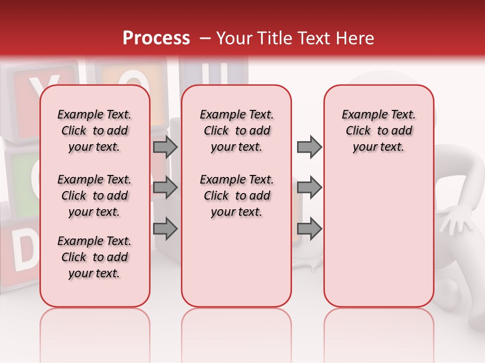 Manager Word Multicolored PowerPoint Template