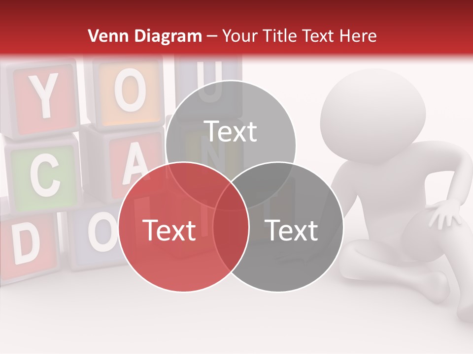 Manager Word Multicolored PowerPoint Template