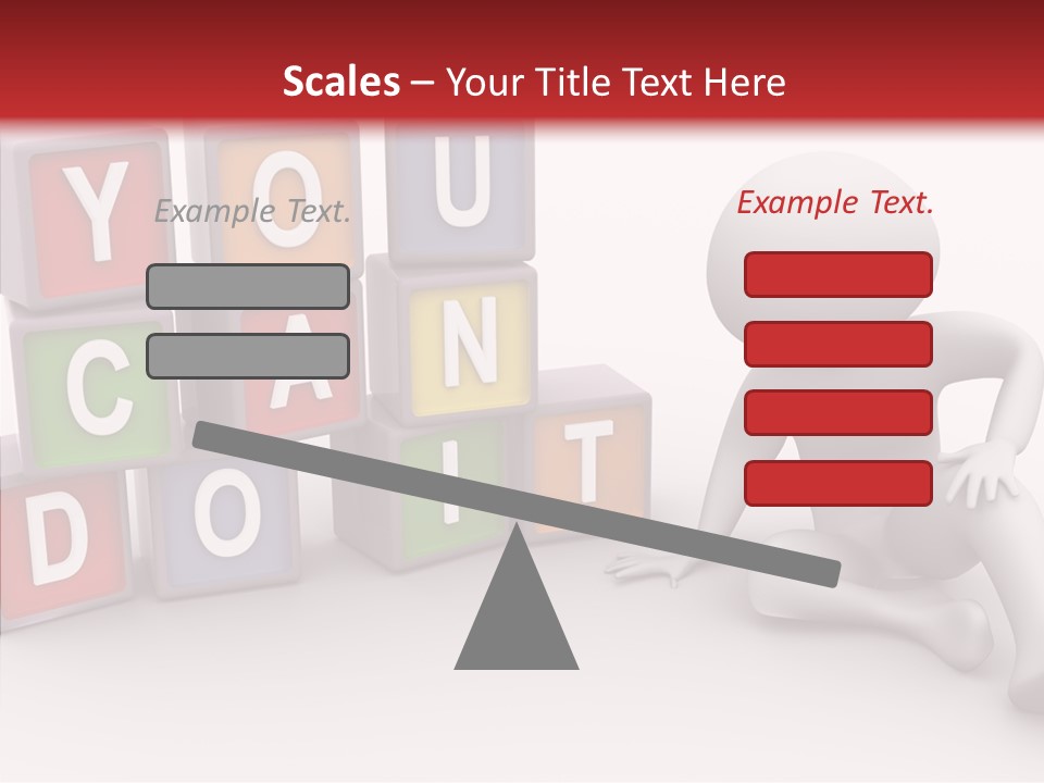 Manager Word Multicolored PowerPoint Template
