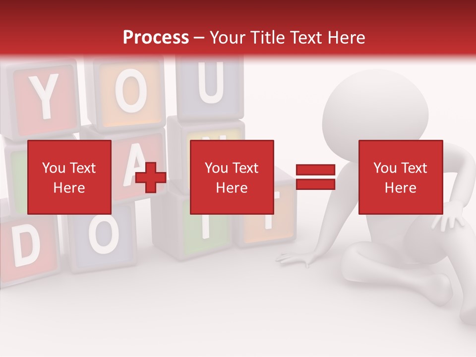 Manager Word Multicolored PowerPoint Template