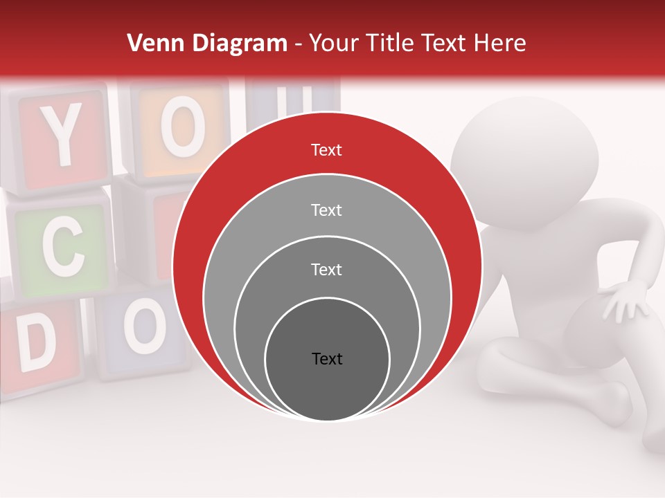 Manager Word Multicolored PowerPoint Template
