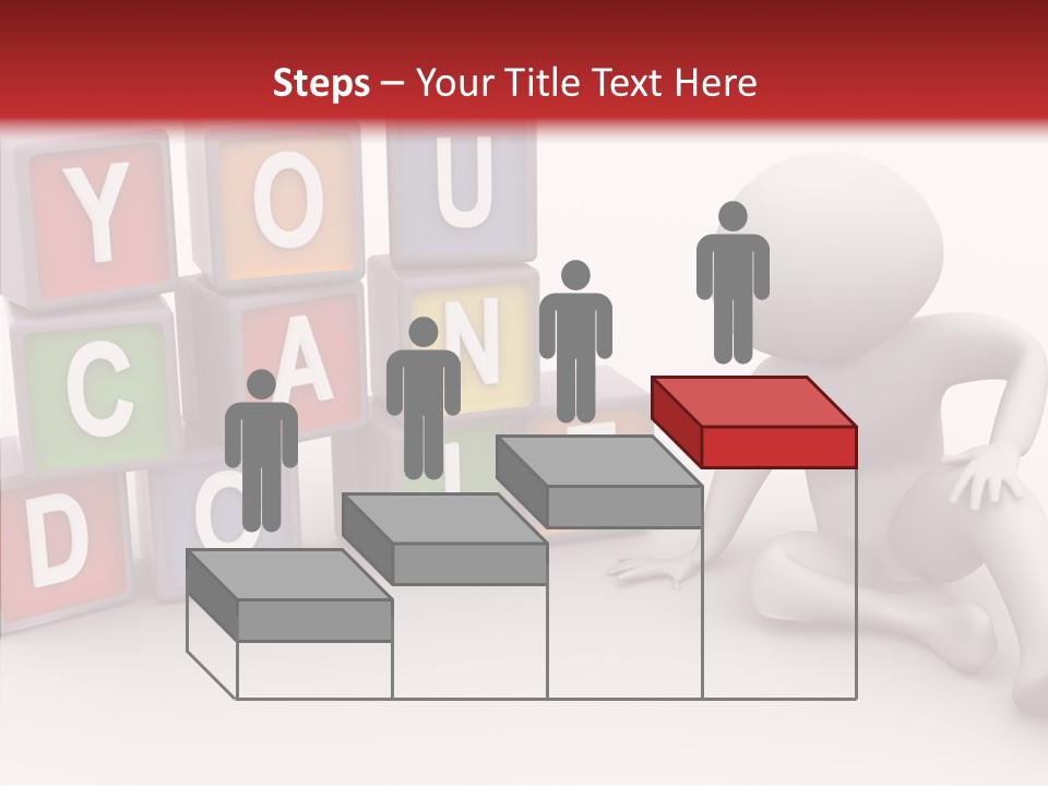 Manager Word Multicolored PowerPoint Template