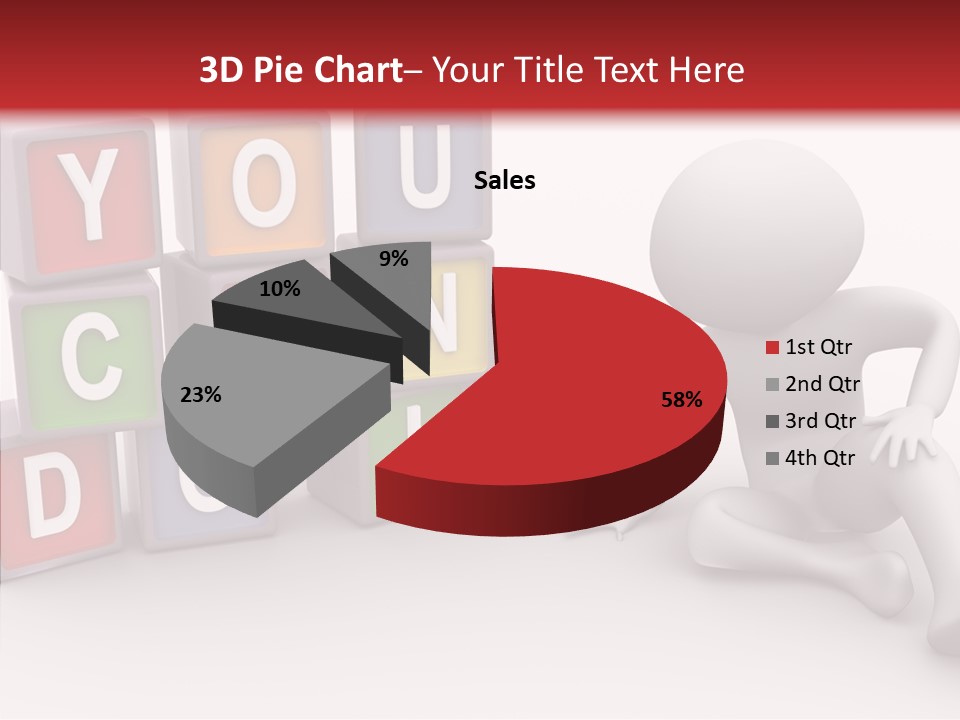 Manager Word Multicolored PowerPoint Template