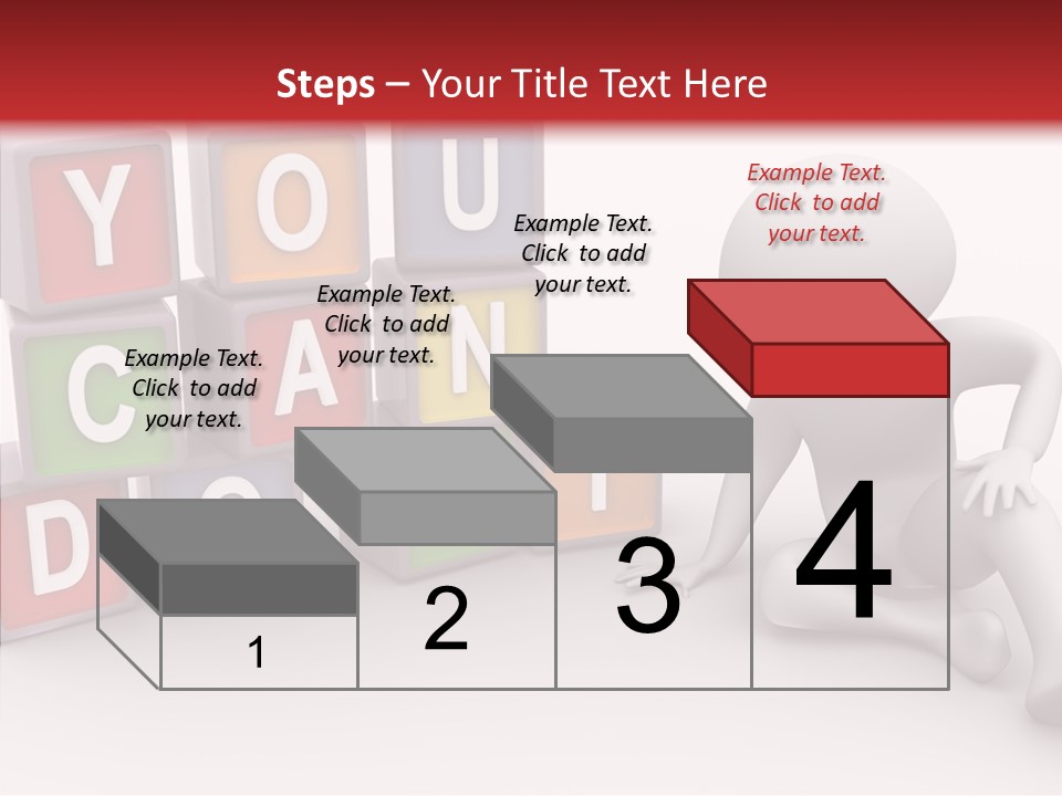 Manager Word Multicolored PowerPoint Template