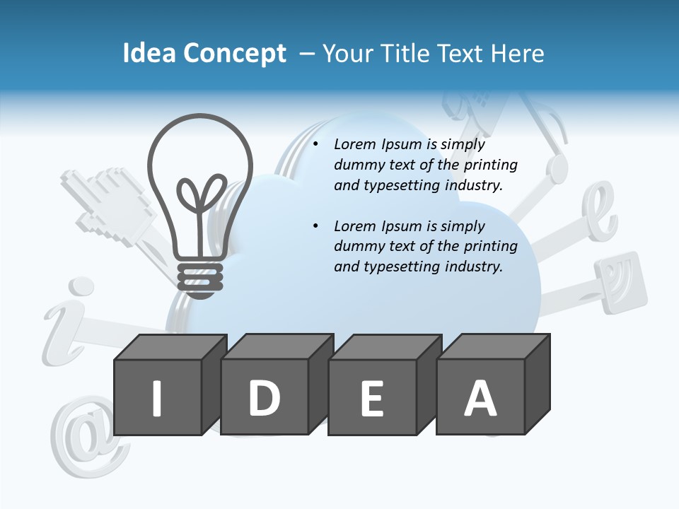 Consumer Mobility Technology PowerPoint Template
