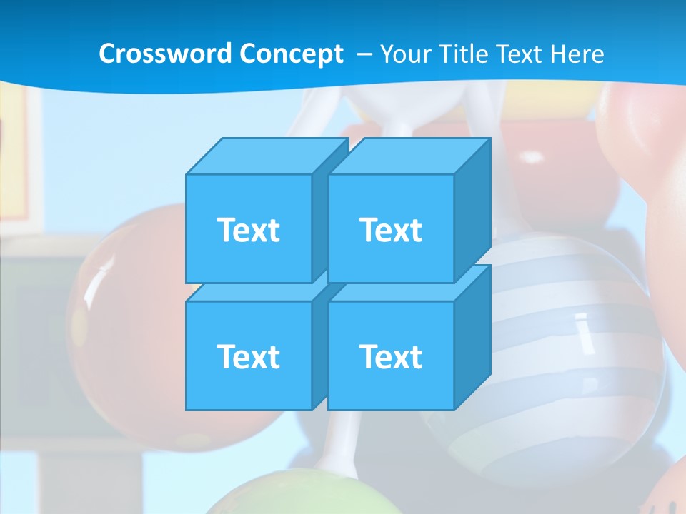 Small Kid Baby PowerPoint Template