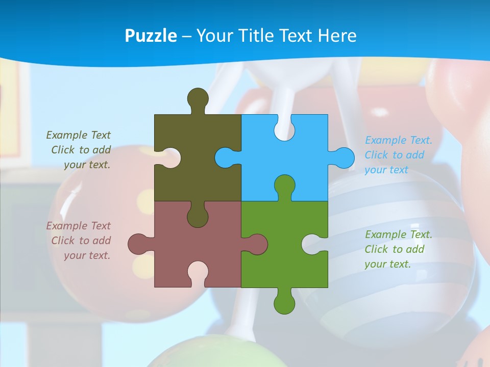 Small Kid Baby PowerPoint Template