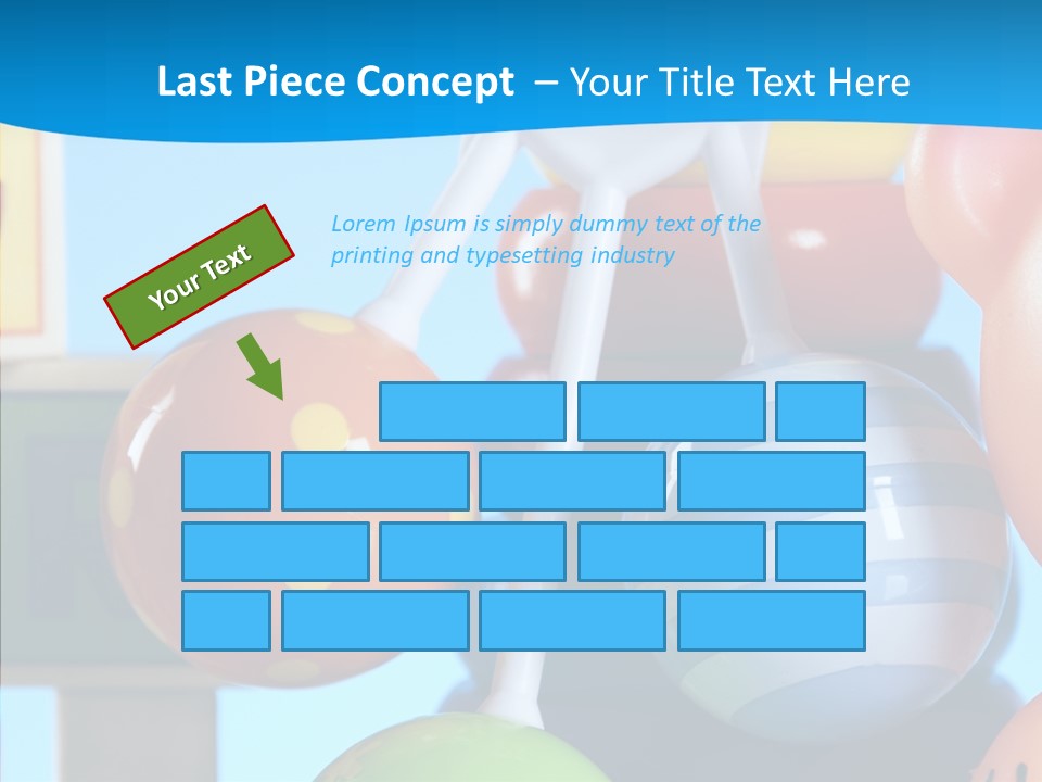 Small Kid Baby PowerPoint Template