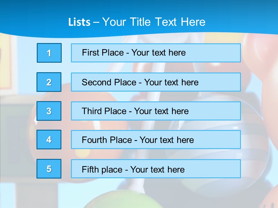Small Kid Baby PowerPoint Template