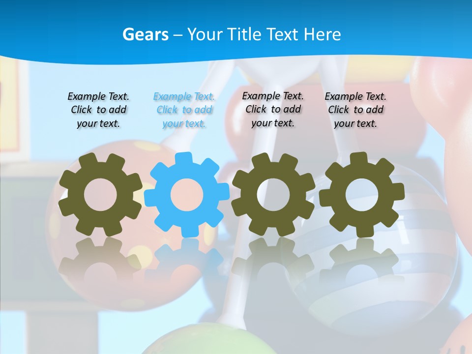 Small Kid Baby PowerPoint Template