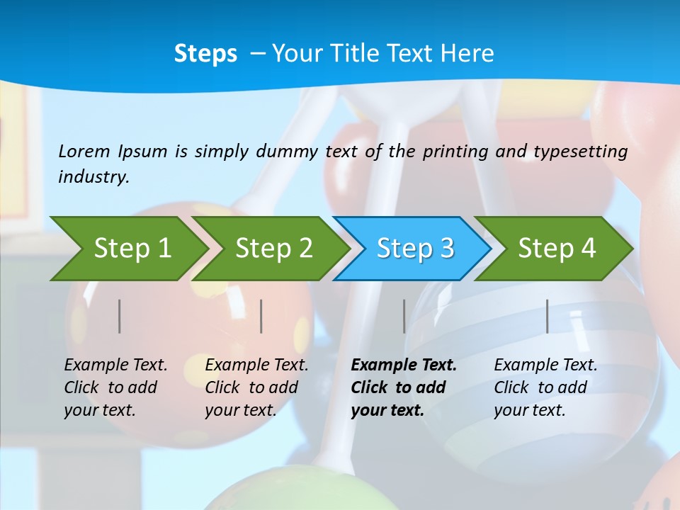 Small Kid Baby PowerPoint Template