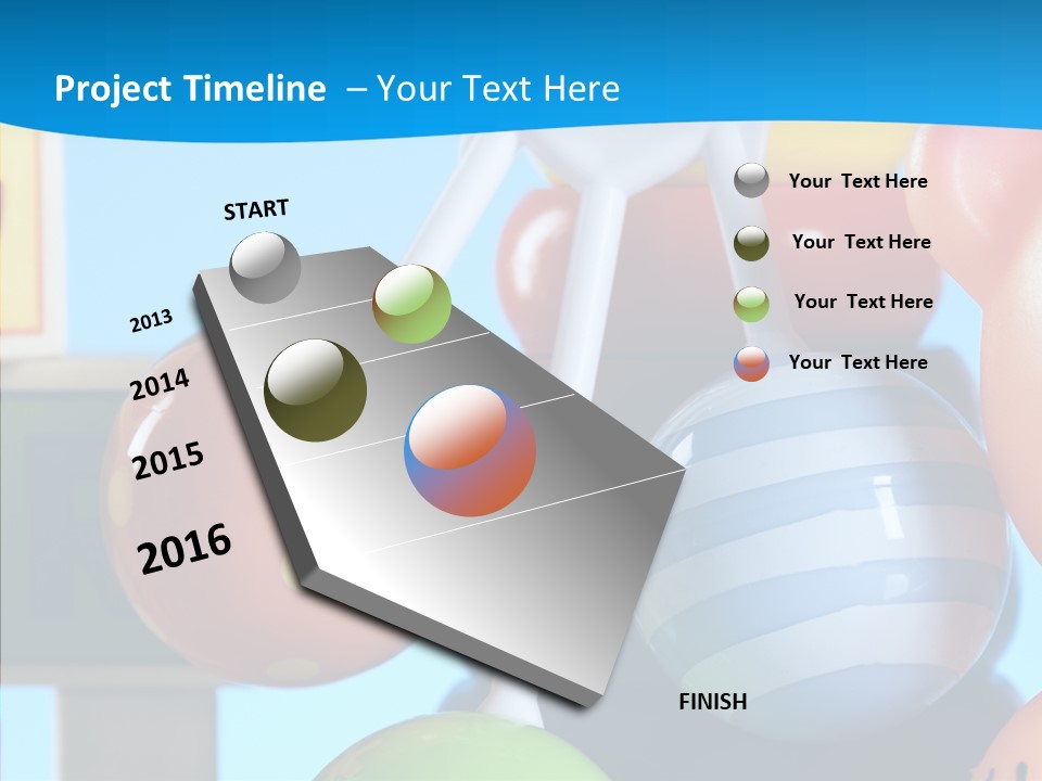 Small Kid Baby PowerPoint Template