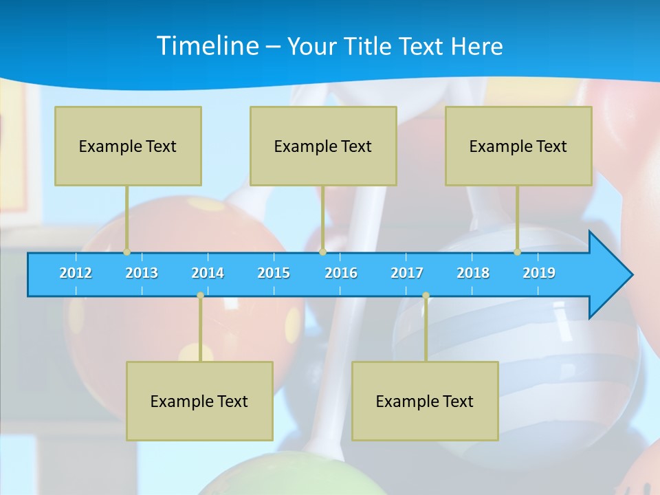 Small Kid Baby PowerPoint Template