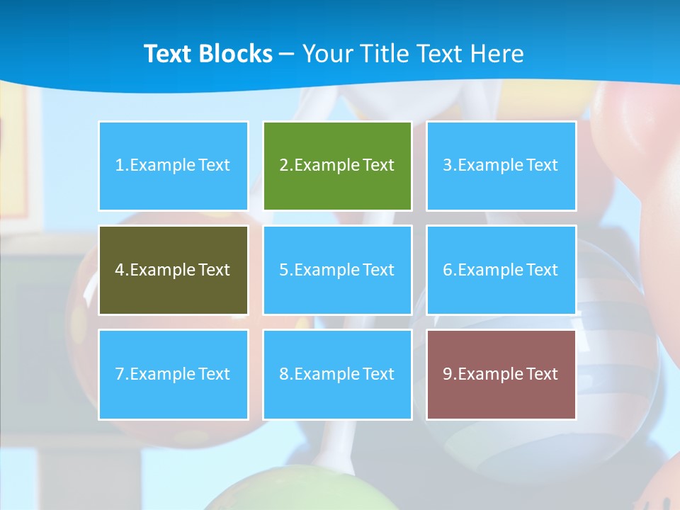 Small Kid Baby PowerPoint Template