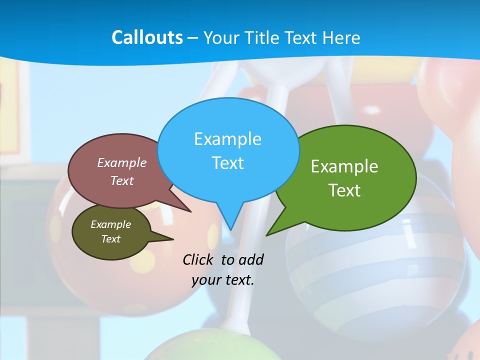 Small Kid Baby PowerPoint Template