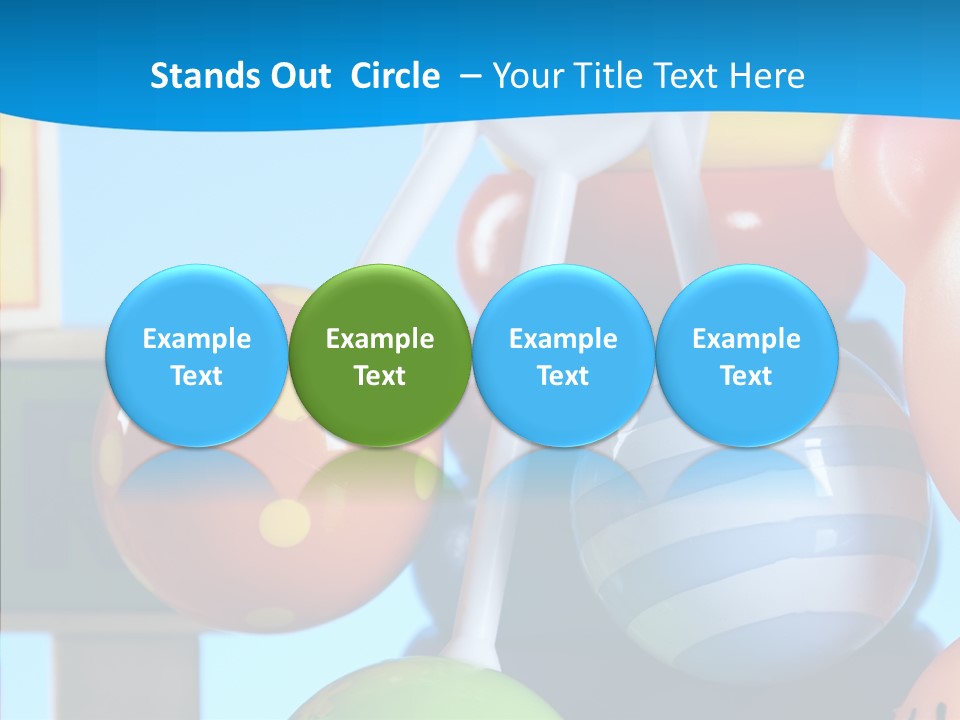 Small Kid Baby PowerPoint Template