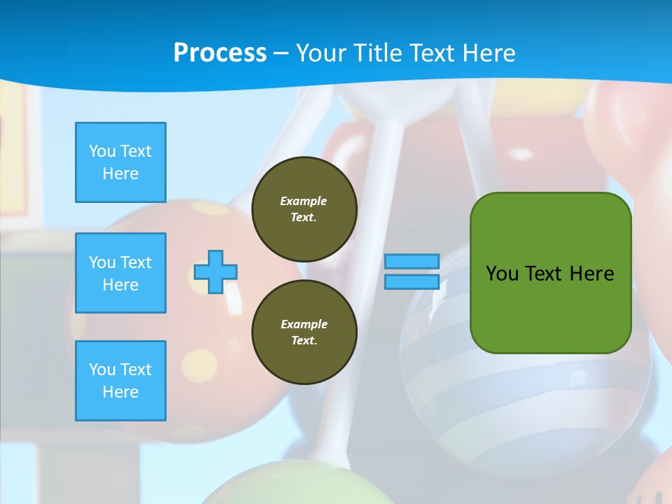 Small Kid Baby PowerPoint Template