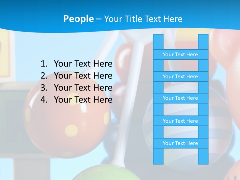 Small Kid Baby PowerPoint Template