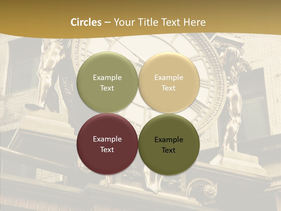 Office Street Downtown PowerPoint Template