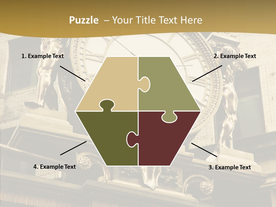 Office Street Downtown PowerPoint Template