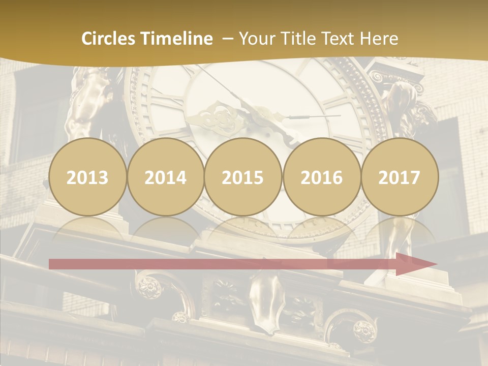 Office Street Downtown PowerPoint Template