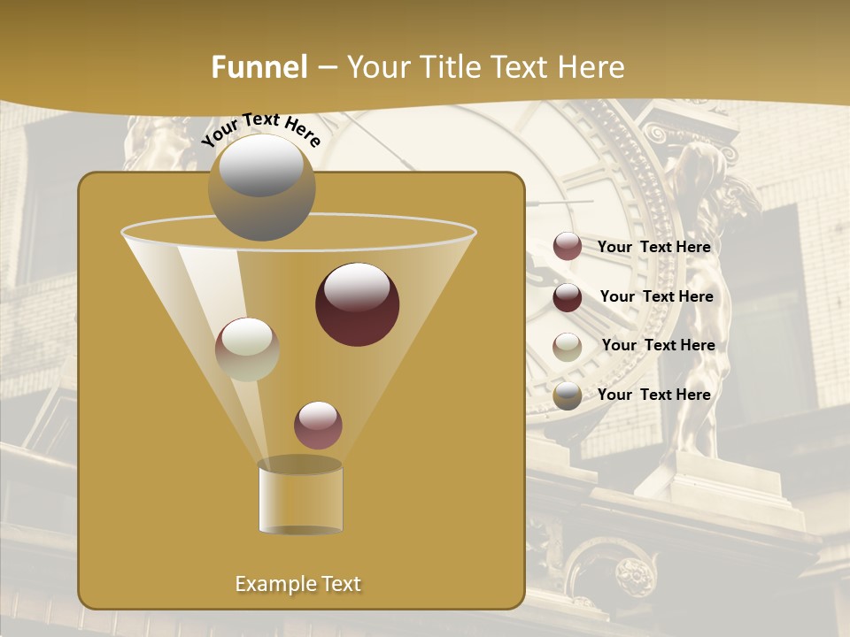 Office Street Downtown PowerPoint Template