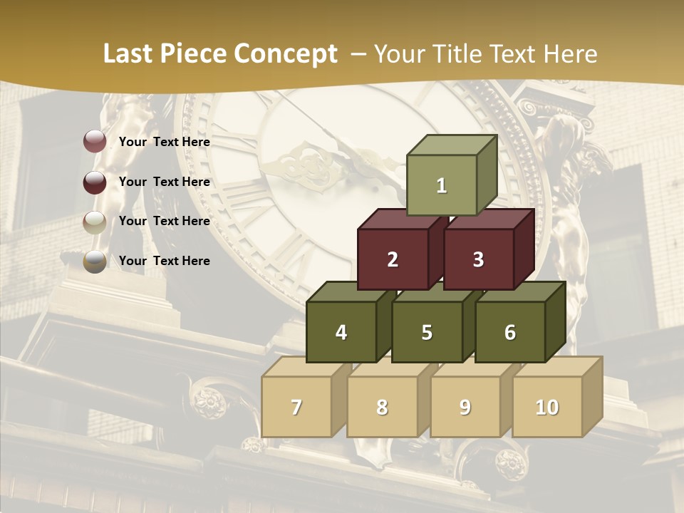 Office Street Downtown PowerPoint Template