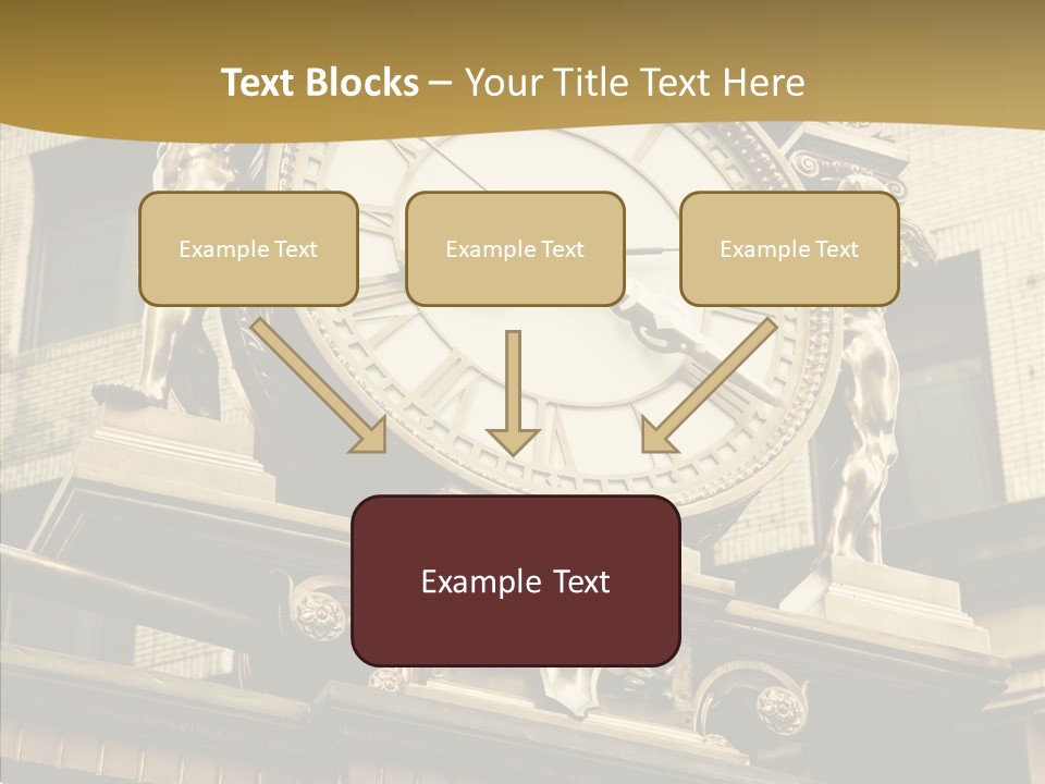 Office Street Downtown PowerPoint Template