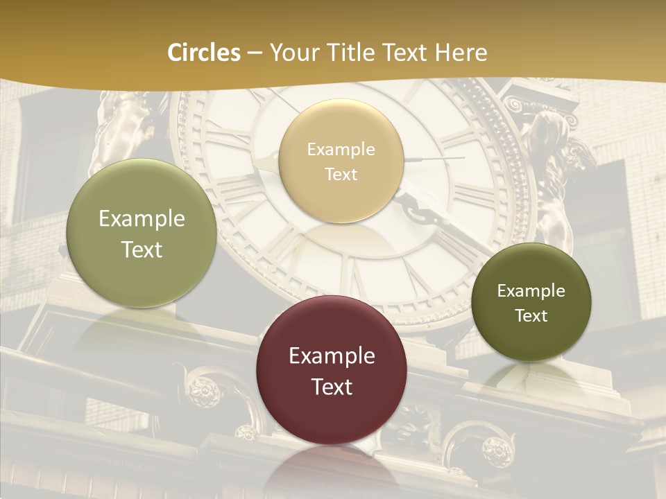 Office Street Downtown PowerPoint Template