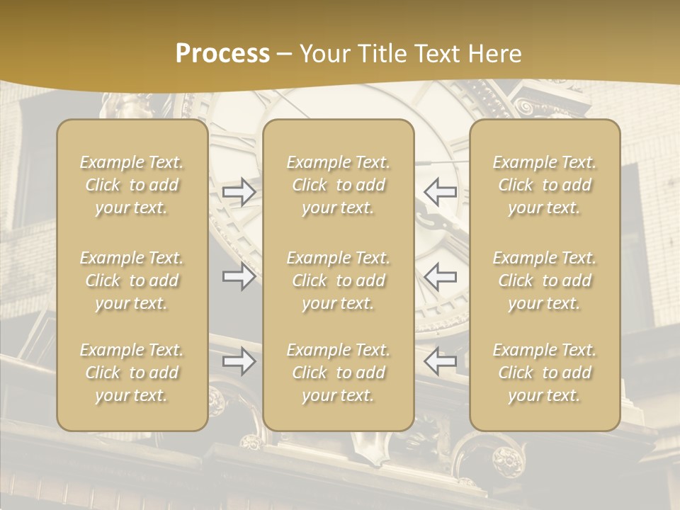 Office Street Downtown PowerPoint Template