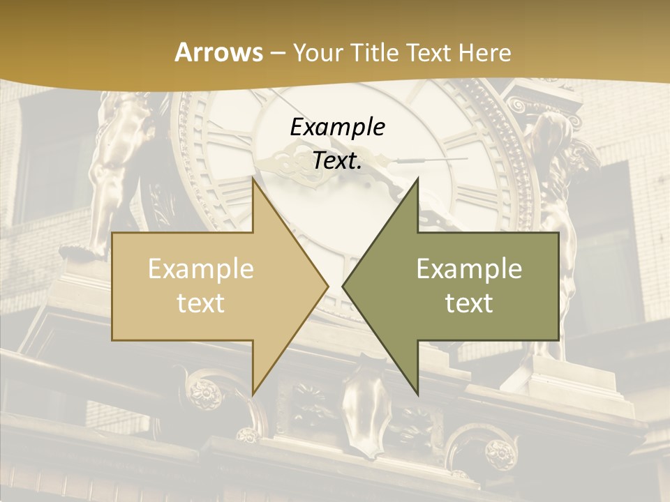 Office Street Downtown PowerPoint Template