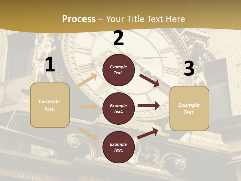 Office Street Downtown PowerPoint Template