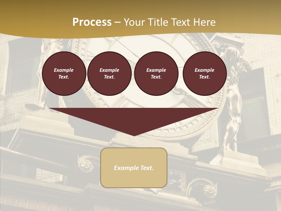 Office Street Downtown PowerPoint Template