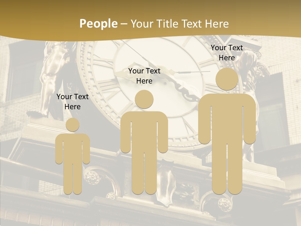 Office Street Downtown PowerPoint Template