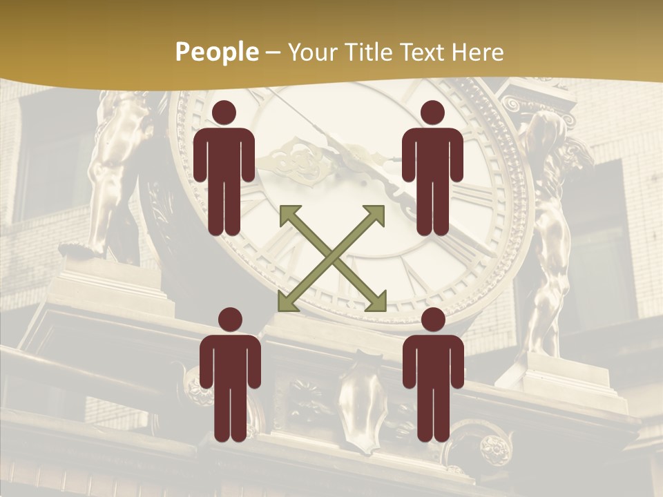 Office Street Downtown PowerPoint Template