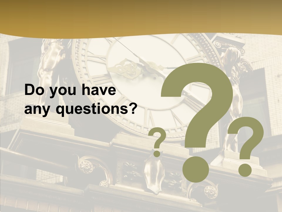 Office Street Downtown PowerPoint Template