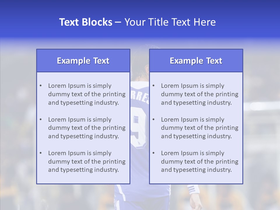 Match Fernando Torres Sport PowerPoint Template