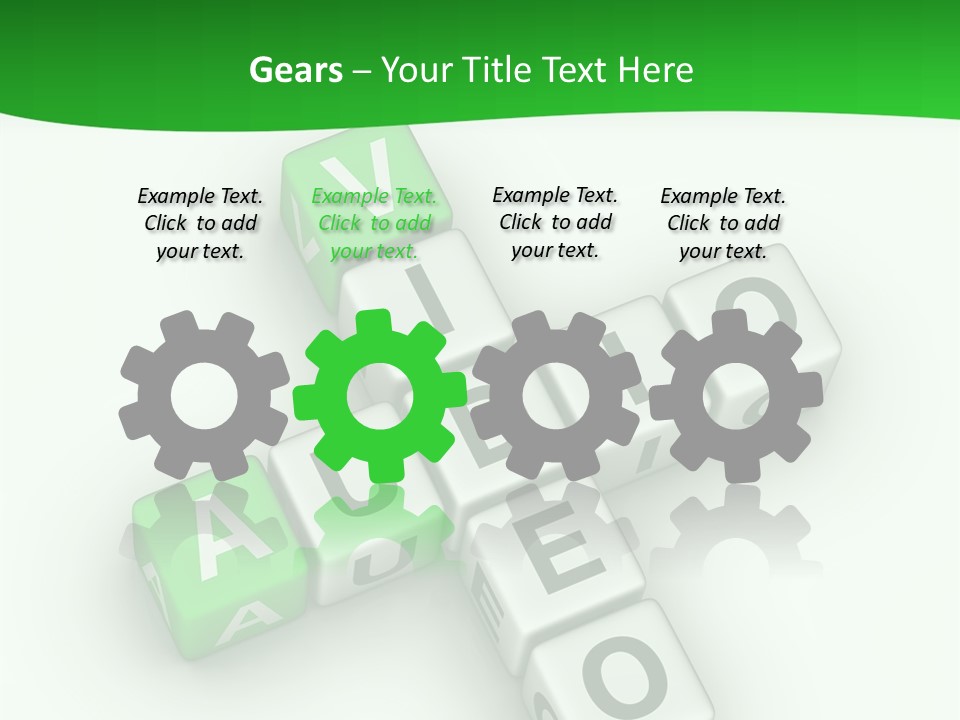 Word Torrents Audio PowerPoint Template