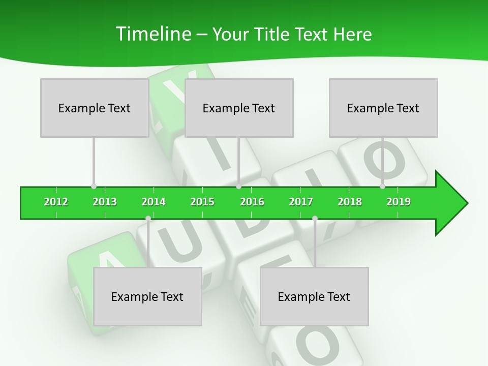 Word Torrents Audio PowerPoint Template