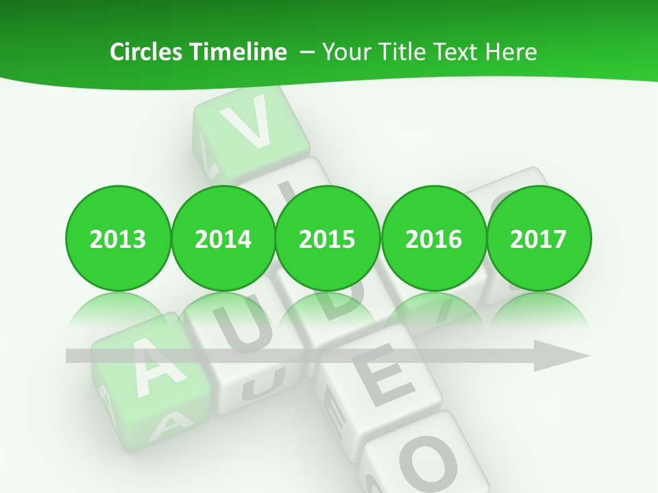 Word Torrents Audio PowerPoint Template