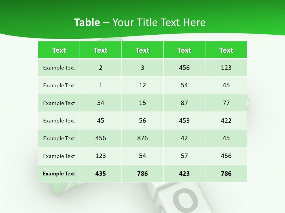 Word Torrents Audio PowerPoint Template