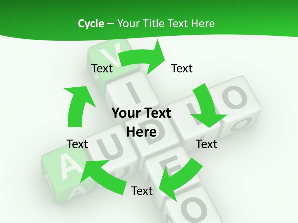 Word Torrents Audio PowerPoint Template