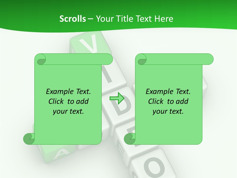 Word Torrents Audio PowerPoint Template