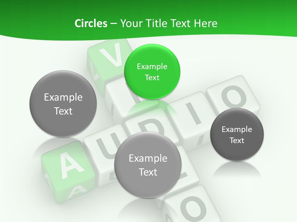 Word Torrents Audio PowerPoint Template