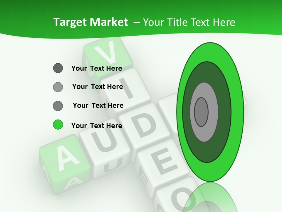 Word Torrents Audio PowerPoint Template