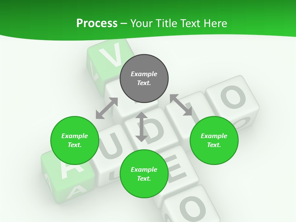 Word Torrents Audio PowerPoint Template
