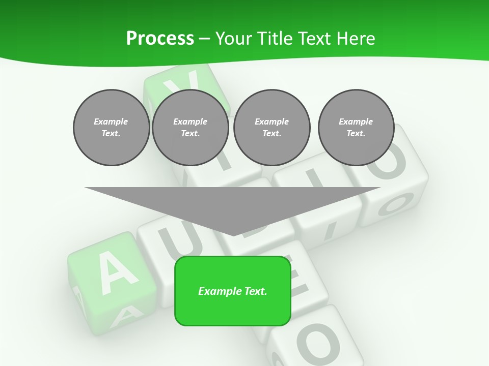 Word Torrents Audio PowerPoint Template